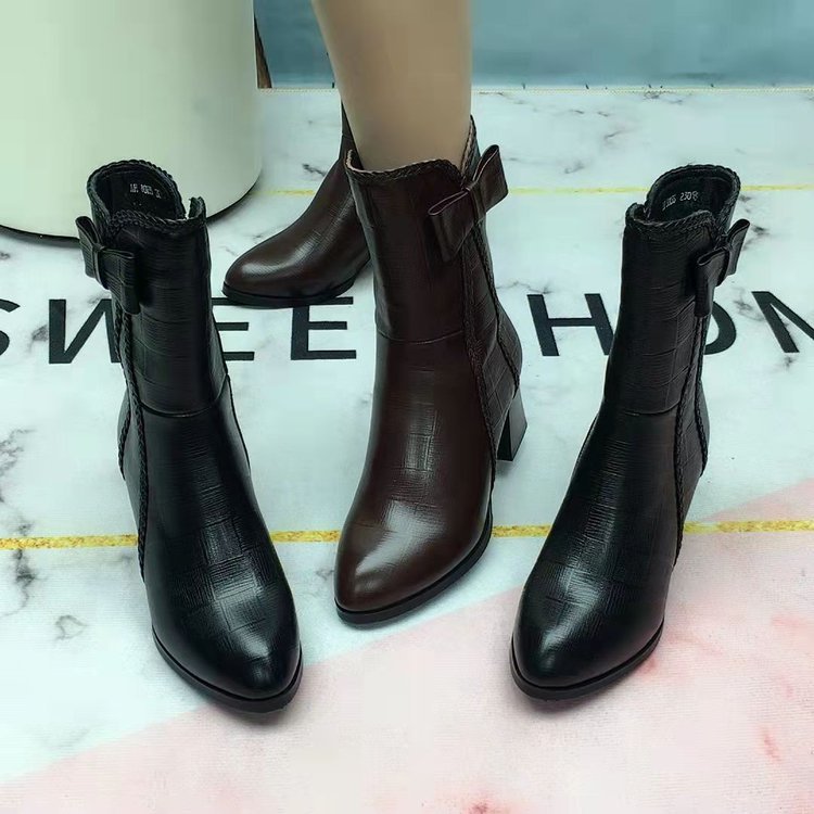 Fashion Personality Ladies Bow Martin Boots