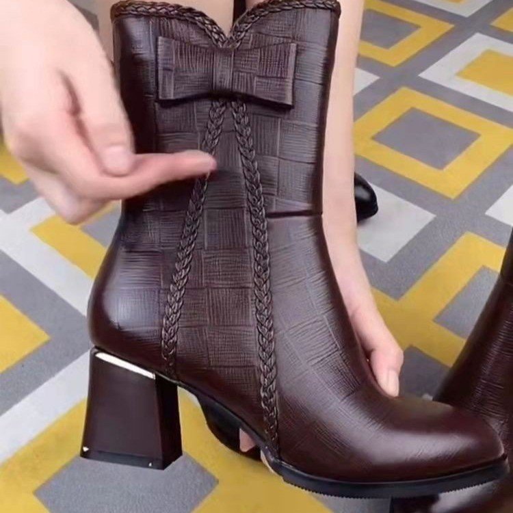 Fashion Personality Ladies Bow Martin Boots